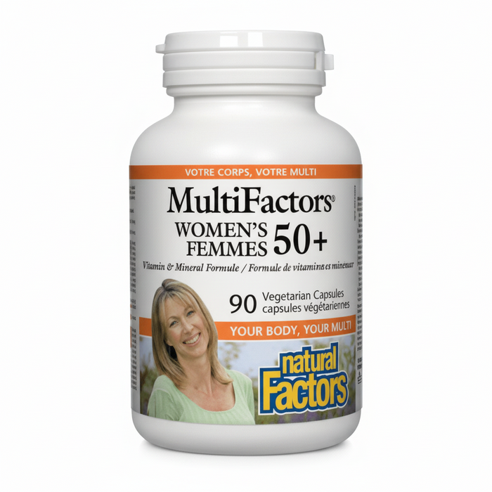 Natural Factors: Women's 50+ MultiFactors®