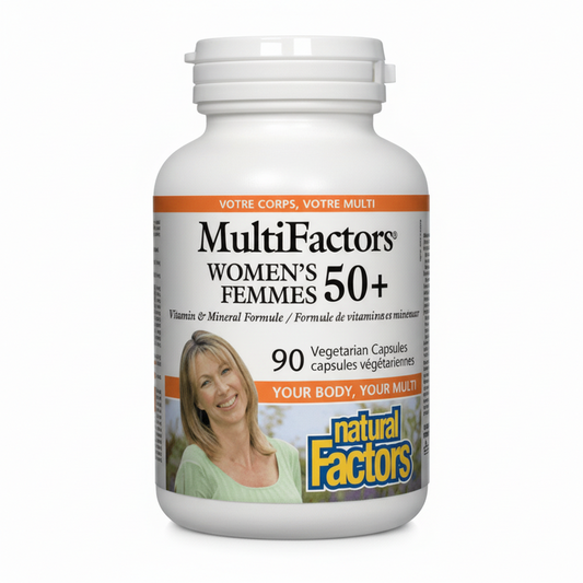 Natural Factors: Women's 50+ MultiFactors®