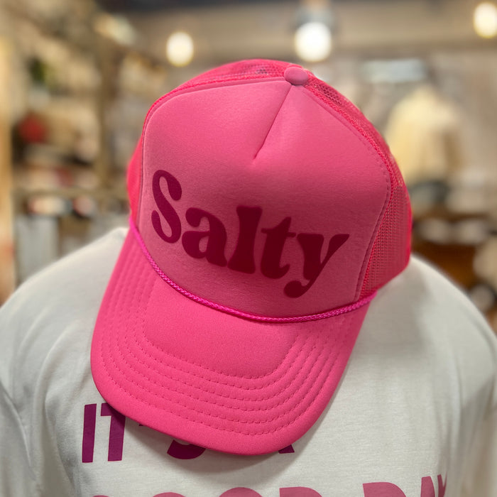 Neon Salty Trucker Hat
