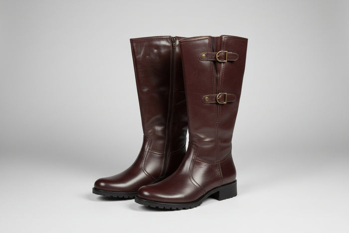 NEW 5th Avenue Real Leather High Boot
