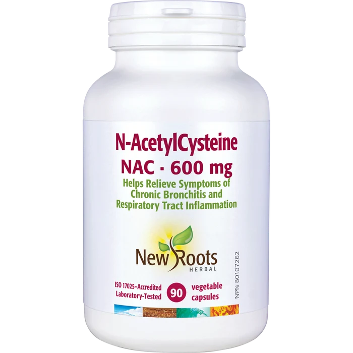 New Roots: N-AcetylCysteine NAC 600 MG