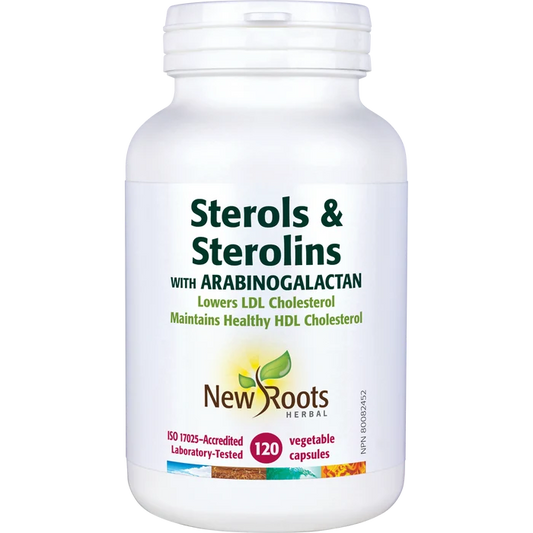 New Roots: Sterols & Sterolins With Arabinoglalctan