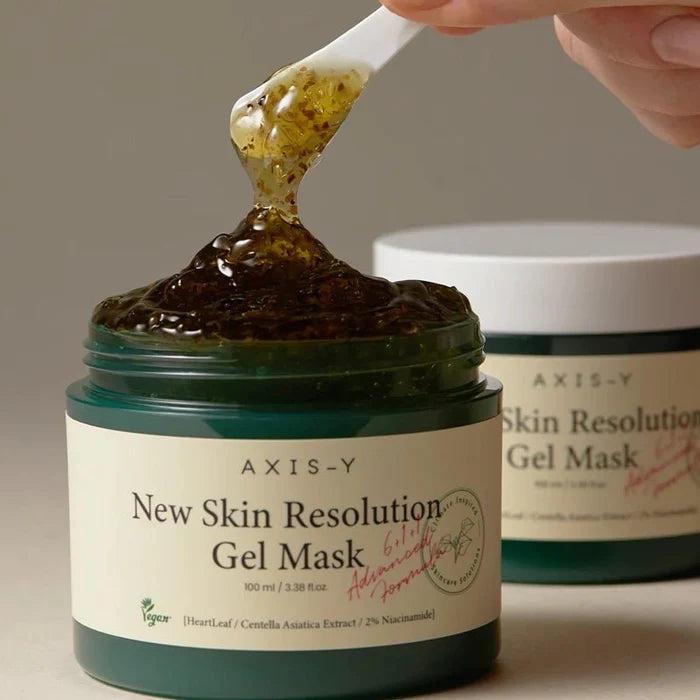 AXIS - Y New Skin Resolution Hydrating Gel Mask for Acne & Sensitive Skin - 100ml in Kuwait - Waha Lifestyle