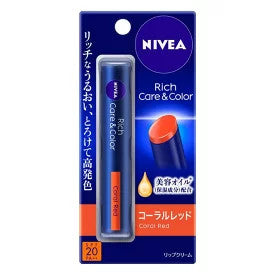 Nivea Rich Care & Color Lip Coral Red 2g