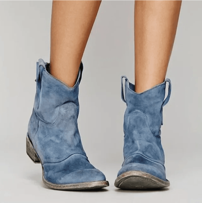 Nola | Comfortable Block-Heel Ankle Boots