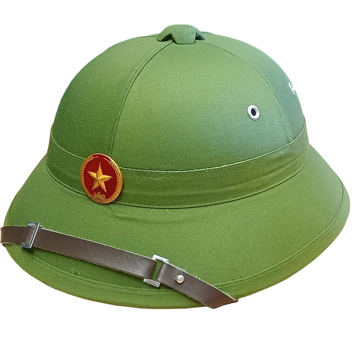 North Vietnamese Pith Helmet - Camo Systems - Pith Helmets