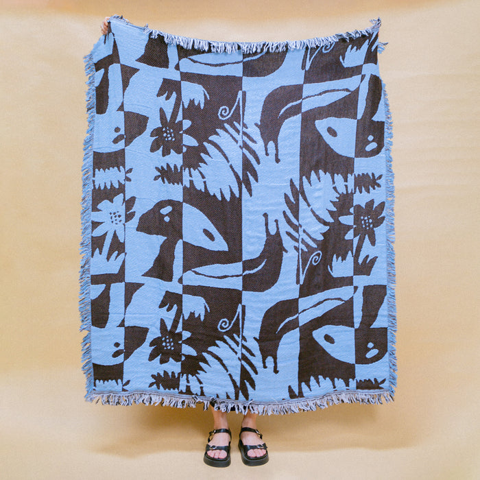 Nurture Nature Cotton Throw Blanket