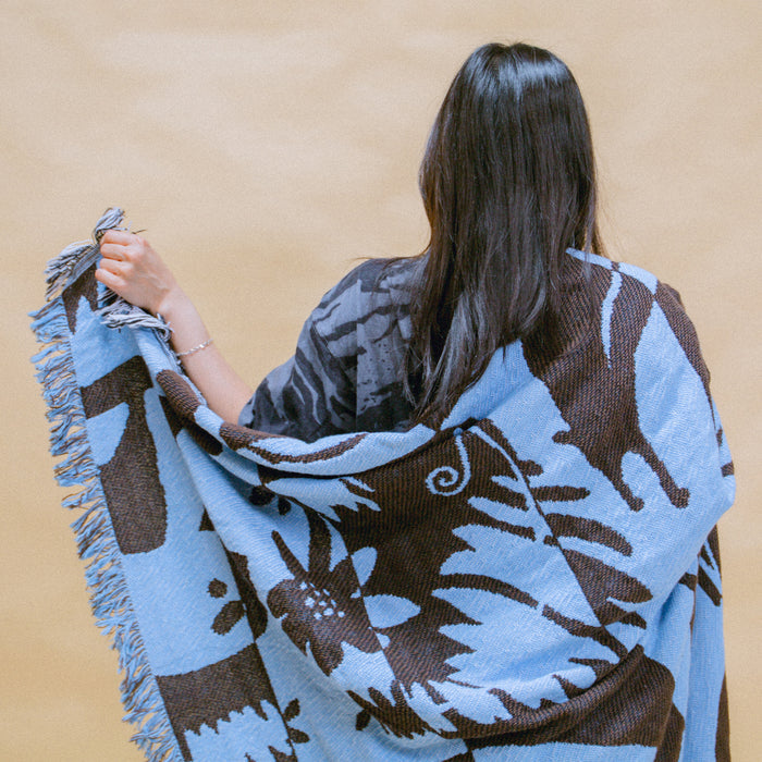 Nurture Nature Cotton Throw Blanket