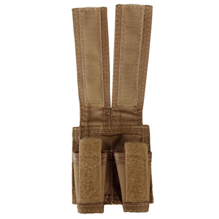 NZ Army Coyote Double 40mm Grenade Pouch - New Zealand Army Surplus - Grenade Pouches