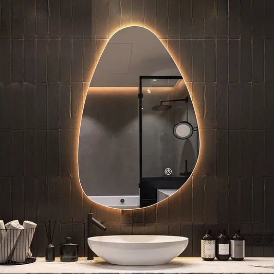 Octa Backlit Vertical Led Mirror With Touch Sensor (3 Led Lights Integrated)