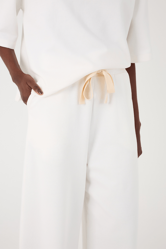 Off-White Drawstring Side Pockets Sweatpants_5