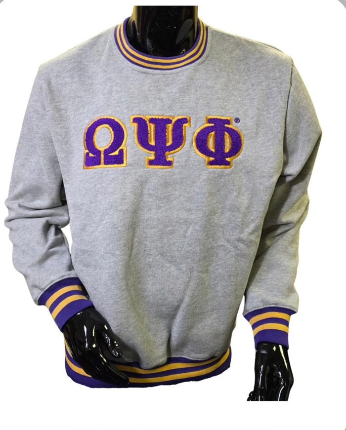 Omega Chenille Crewneck Sweatshirt