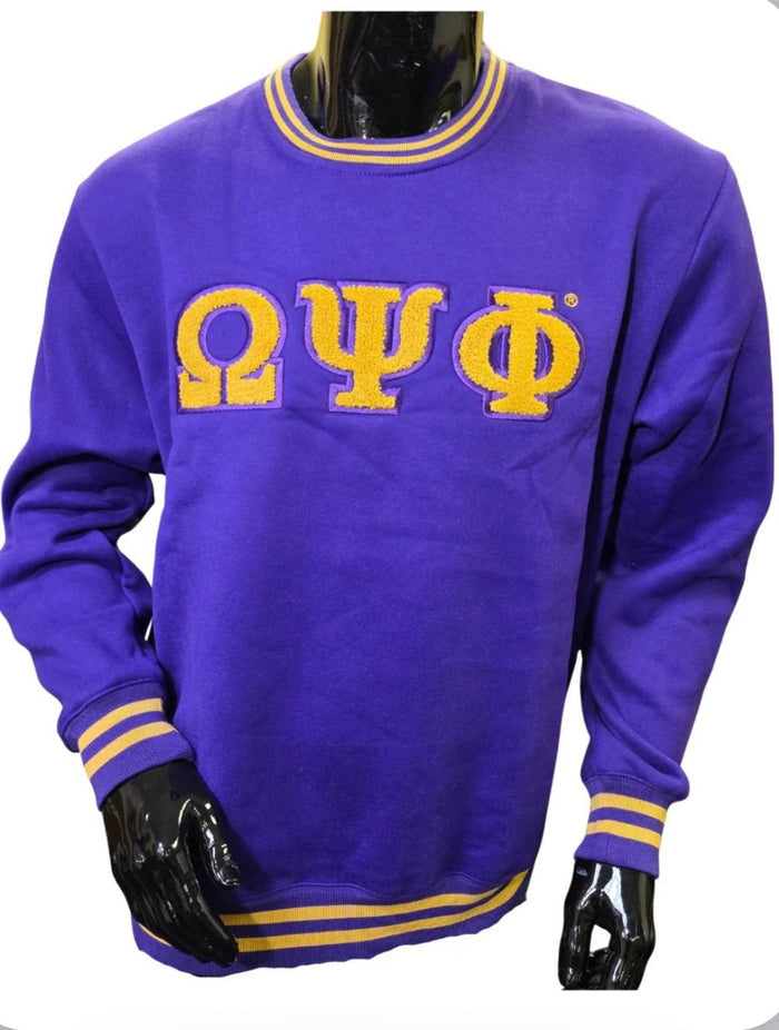 Omega Chenille Crewneck Sweatshirt