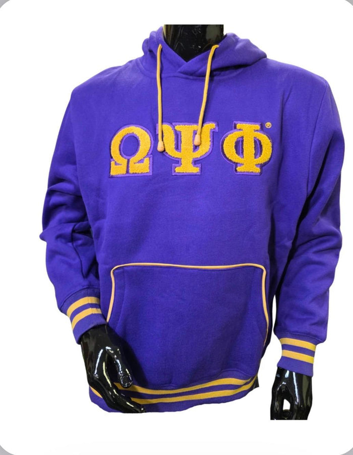 Omega Chenille Ribbed Hoodie