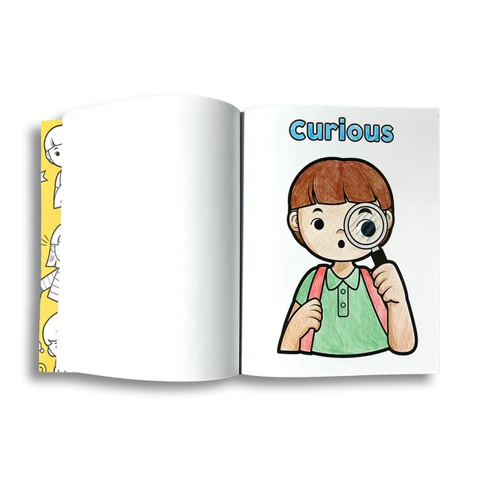 Ooly My First Toddler Color-in' Book - Feelings