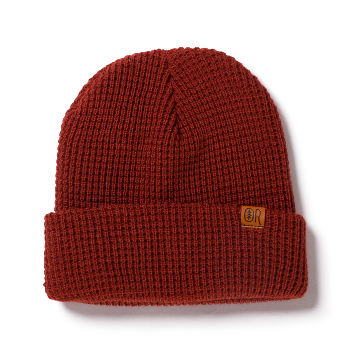 TLE rust OR fir beanie