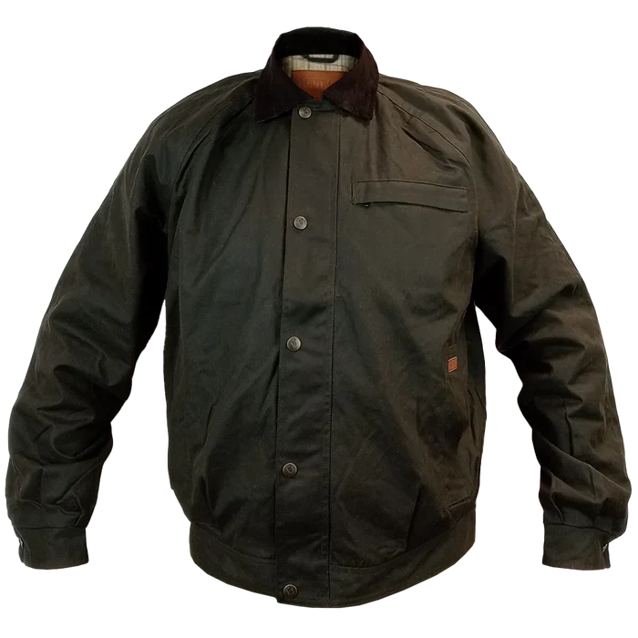Outback Bendigo Oilskin Jacket - Outback Trading - Rain Jackets