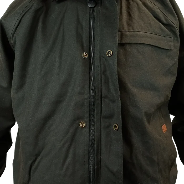 Outback Bendigo Oilskin Jacket - Outback Trading - Rain Jackets
