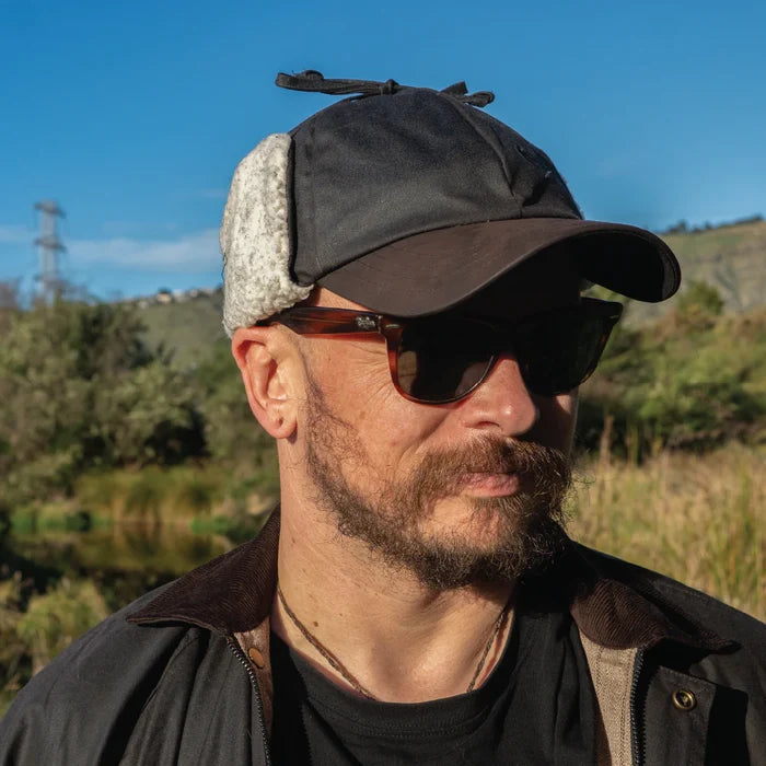 Outback Oilskin McKinley Cap - Outback Trading - Caps