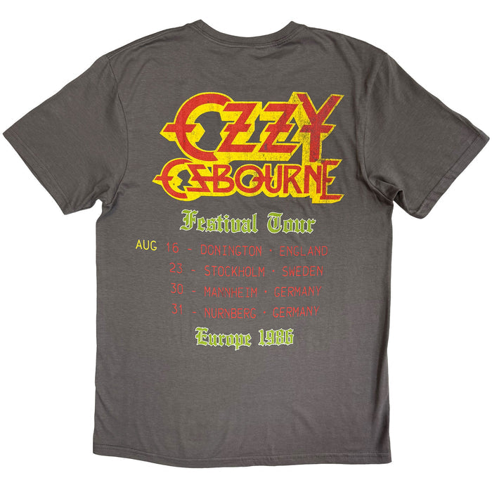 OZZY OSBOURNE - ULTIMATE REMIX - T-Shirt Grey (Back Print)