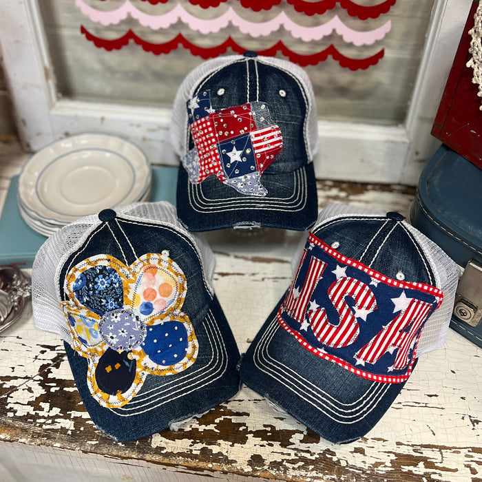 Patched Trucker Hat