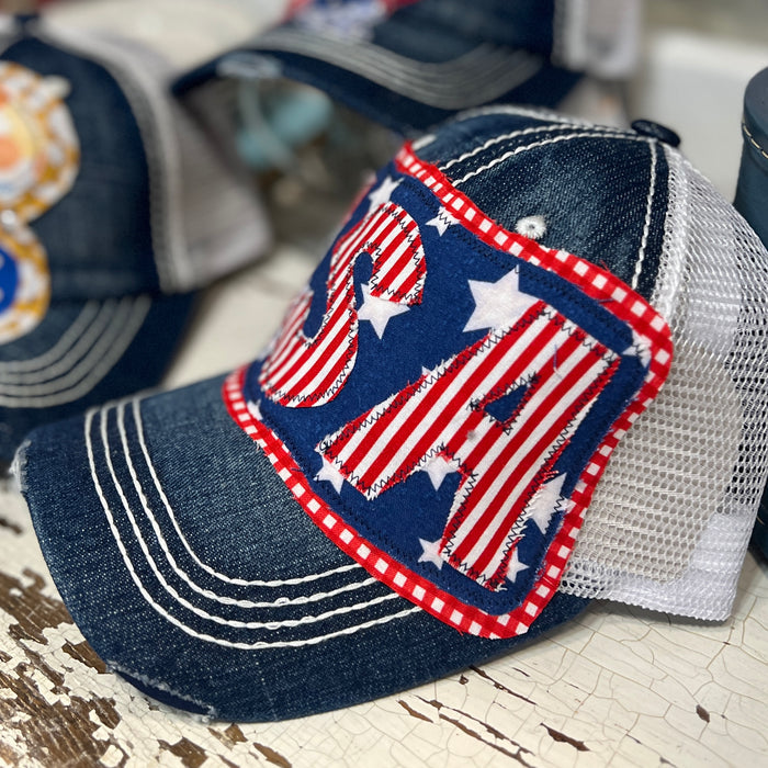 Patched Trucker Hat
