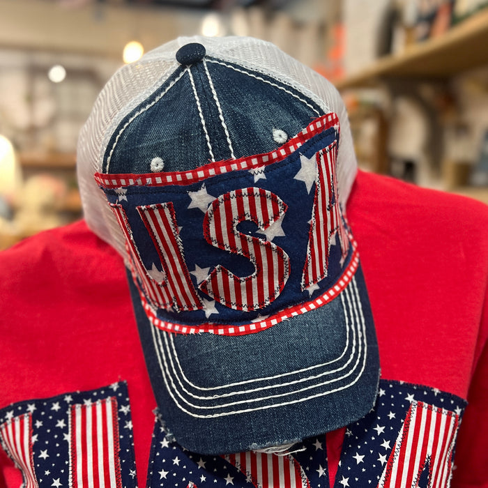 Patched Trucker Hat