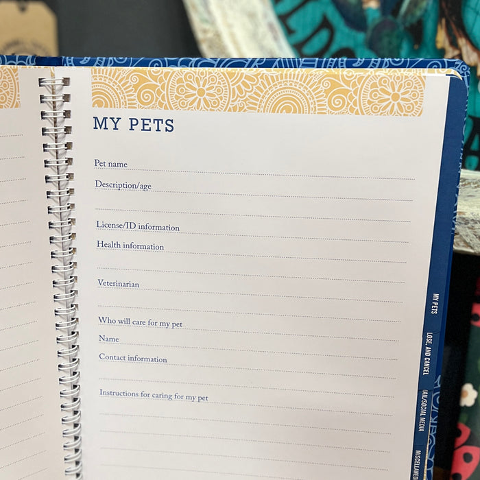 Peace of Mind Planner