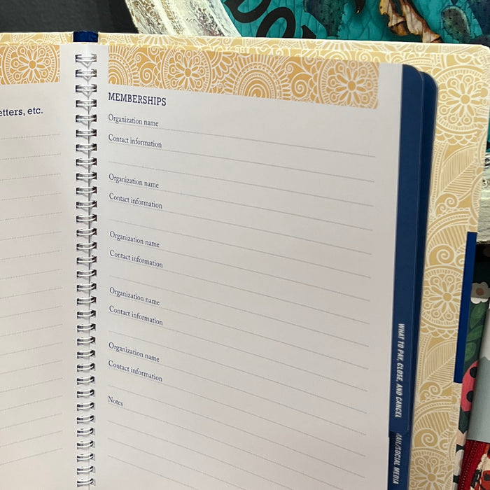 Peace of Mind Planner