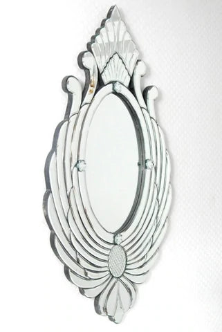 Peacock Design Venetian Mirror