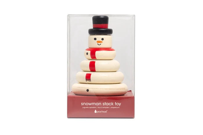 Pearhead Snowman Stacker Toy