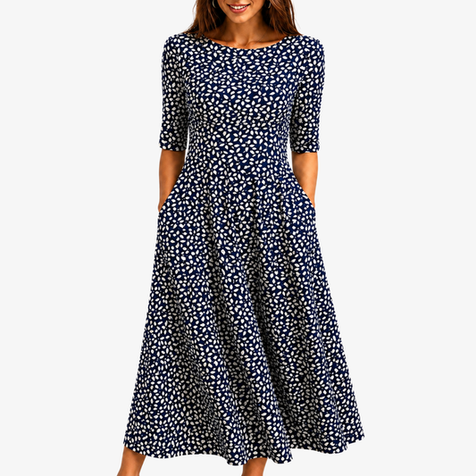 Penelope | Midnight Bloom Maxi Dress