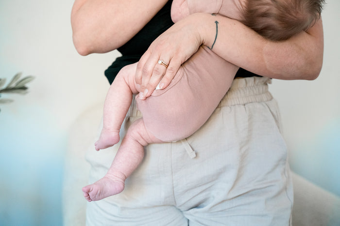 Petal Pink Short-Sleeve Bamboo Bodysuit