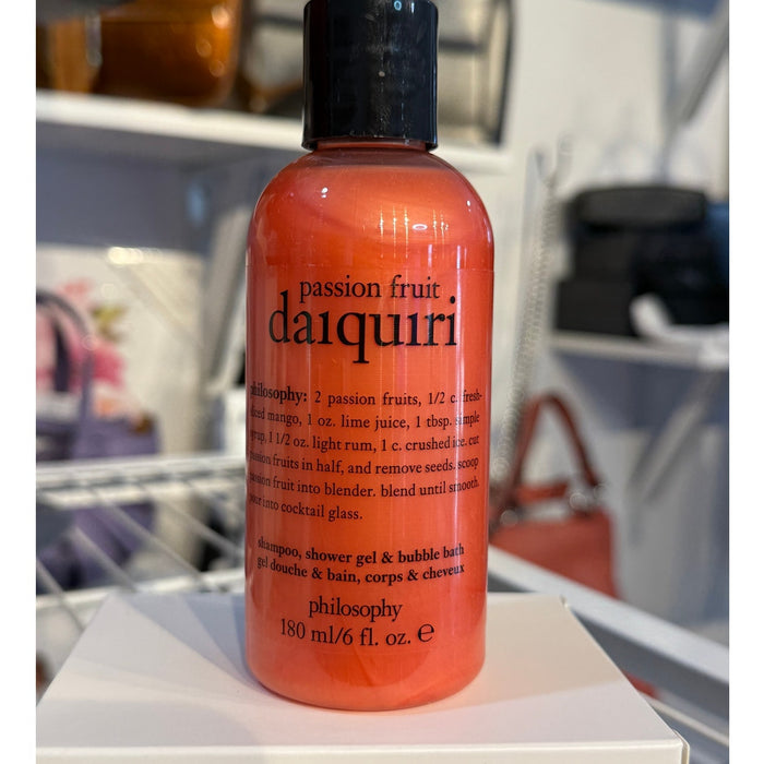 Philosophy Passion Fruit Daiquiri 3-in-1 shampoo, shower gel, and bubble bath