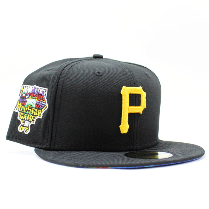 Pittsburgh Pirates 2006 All Star Game New Era 59Fifty Fitted Hat (Black Aztec Under Brim)