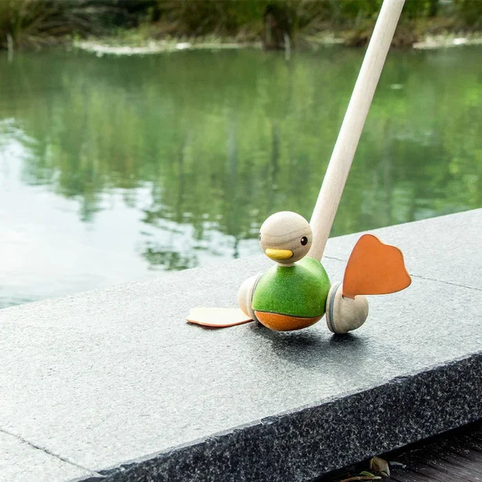 Plan Toys Push Along Duck