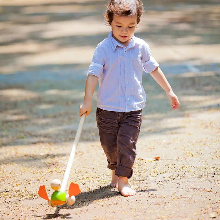 Plan Toys Push Along Duck