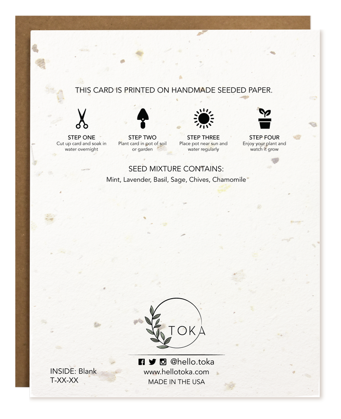 Plantable Greeting Cards