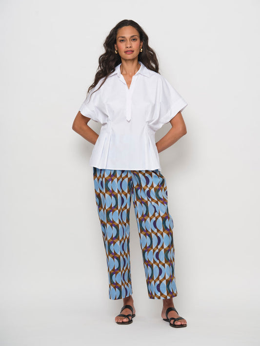 Pleated Waist Shirt