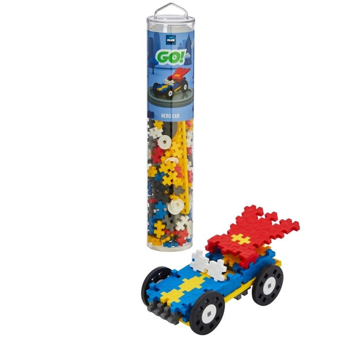 Plus Plus Tube Go Hero Car 200 Pce