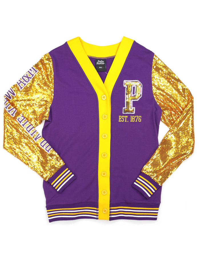 Prairie View A&M Women's Sequin Cardigan