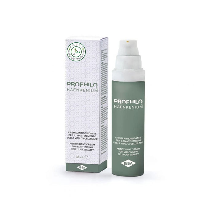 Profhilo® Haenkenium Cream 50ML for skin hydration and soothing, shown in a white jar with a clean background.