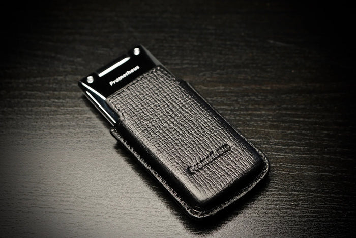 Prometheus Protective Leather Case for Cutter H (Case-H/BK)