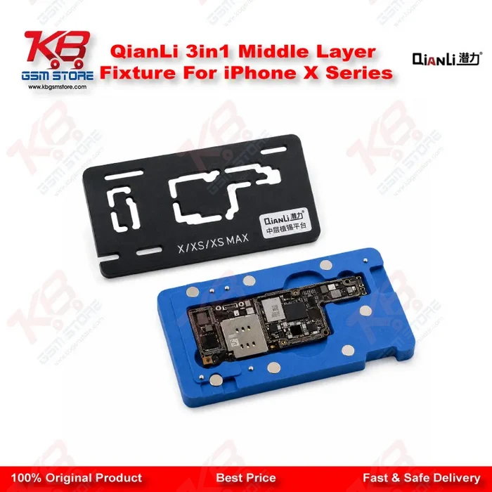 QianLi 3in1 Middle Layer Fixture For iPhone X Series