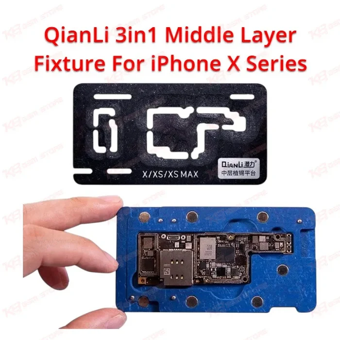 QianLi 3in1 Middle Layer Fixture For iPhone X Series