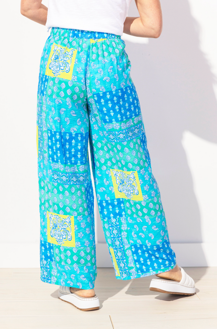 Regatta Paisley Pant in Riviera - 66016 - Size L Only!