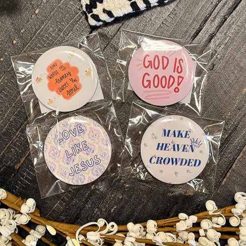 Religious-Themed Button