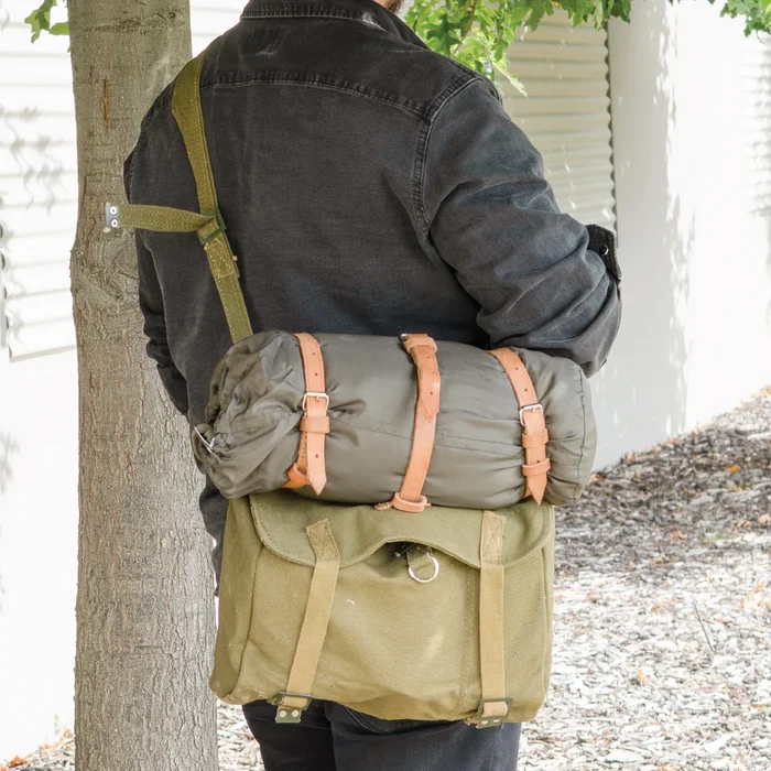 Romanian Bread Bag - Romanian Army Surplus - Shoulder Bags