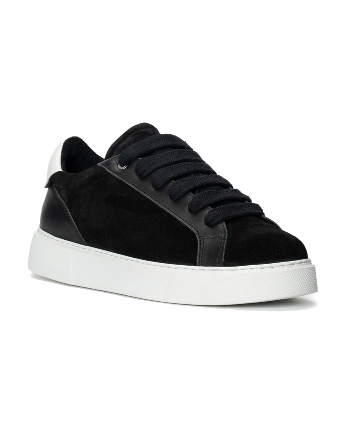 Rool Court Leather Sneakers in Black (2)