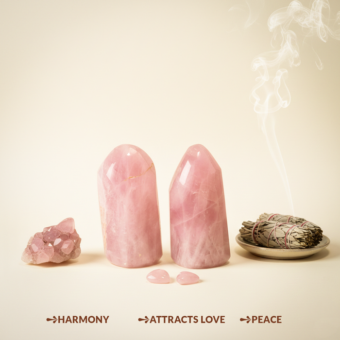 Rose Quartz Free Form